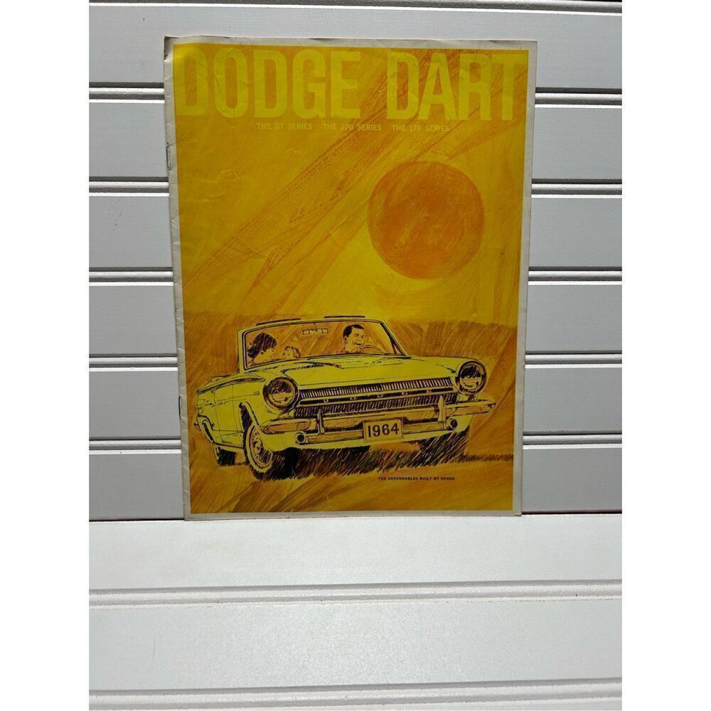 1964 Dodge Dart Original Factory Dealership Brochure
